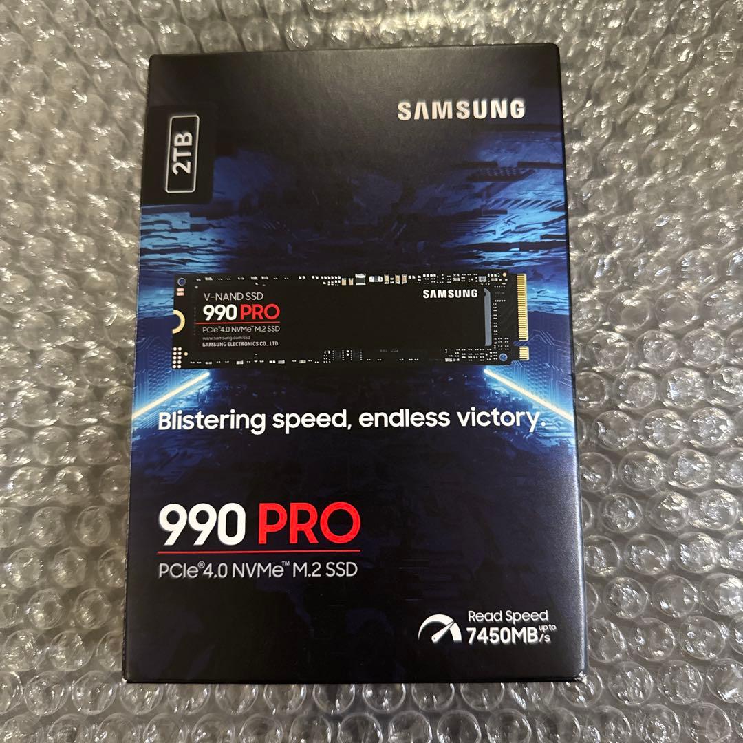 M.2 SSD Samsung 990 PRO 2TB ！