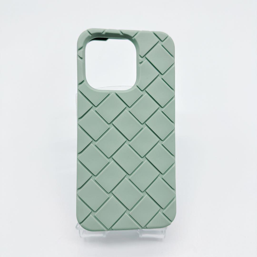 Bottega Veneta iPhone14 Proケースイントレ柄★C46