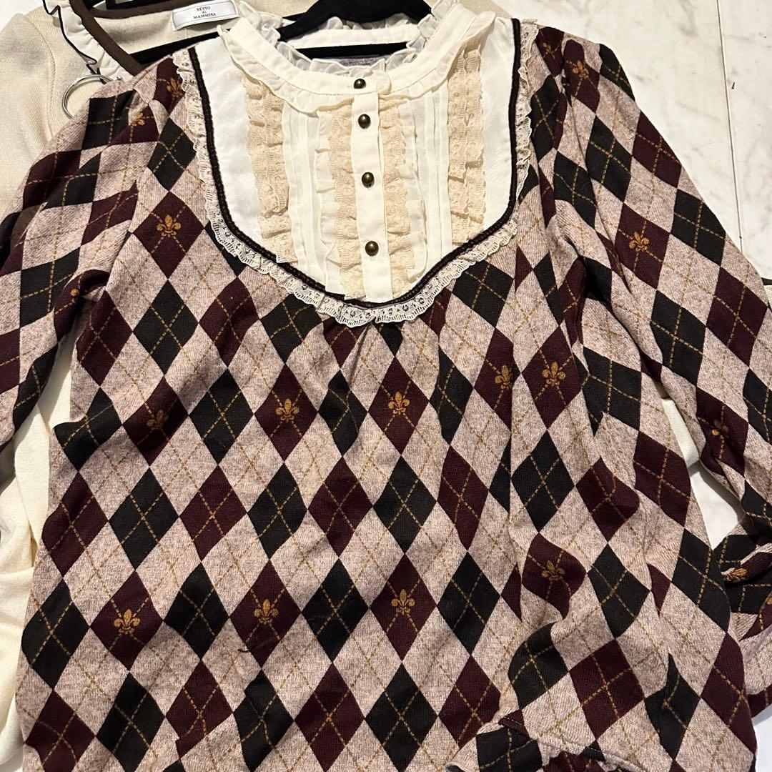 axes 平成レトロ 森ガール 姫カジ コケット 平成レトロ トップス バッグ