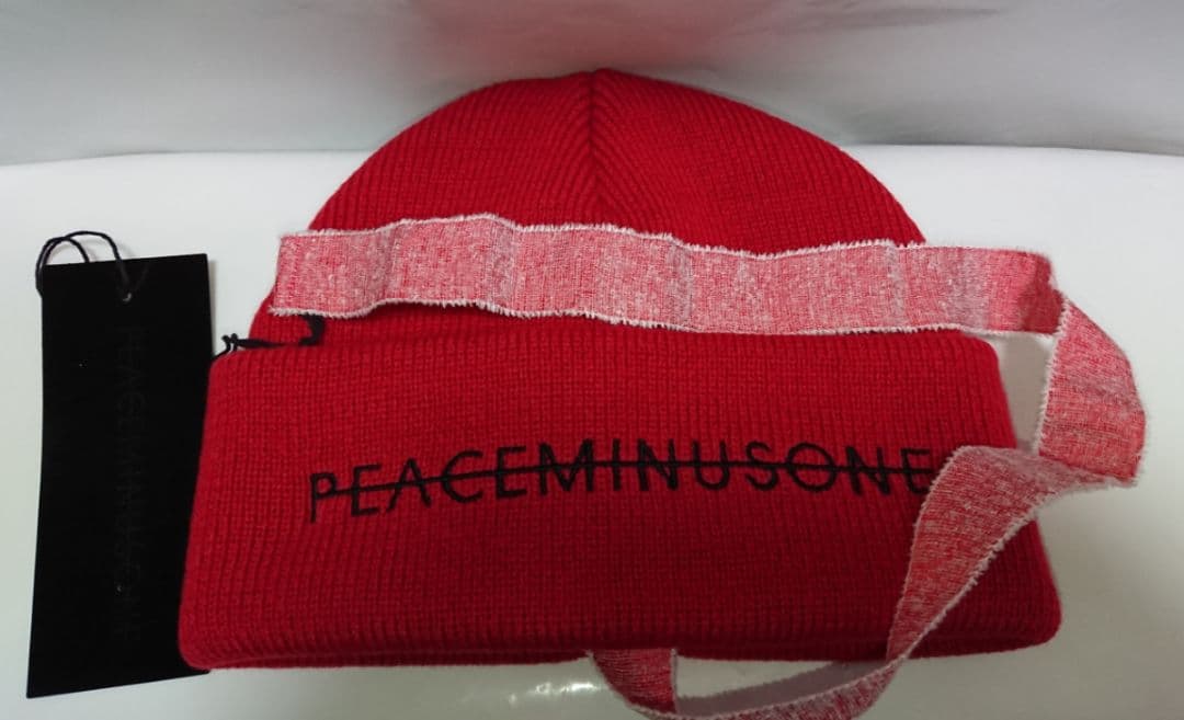 本物 ニットキャップ PEACEMINUSONE G-dragon CDG