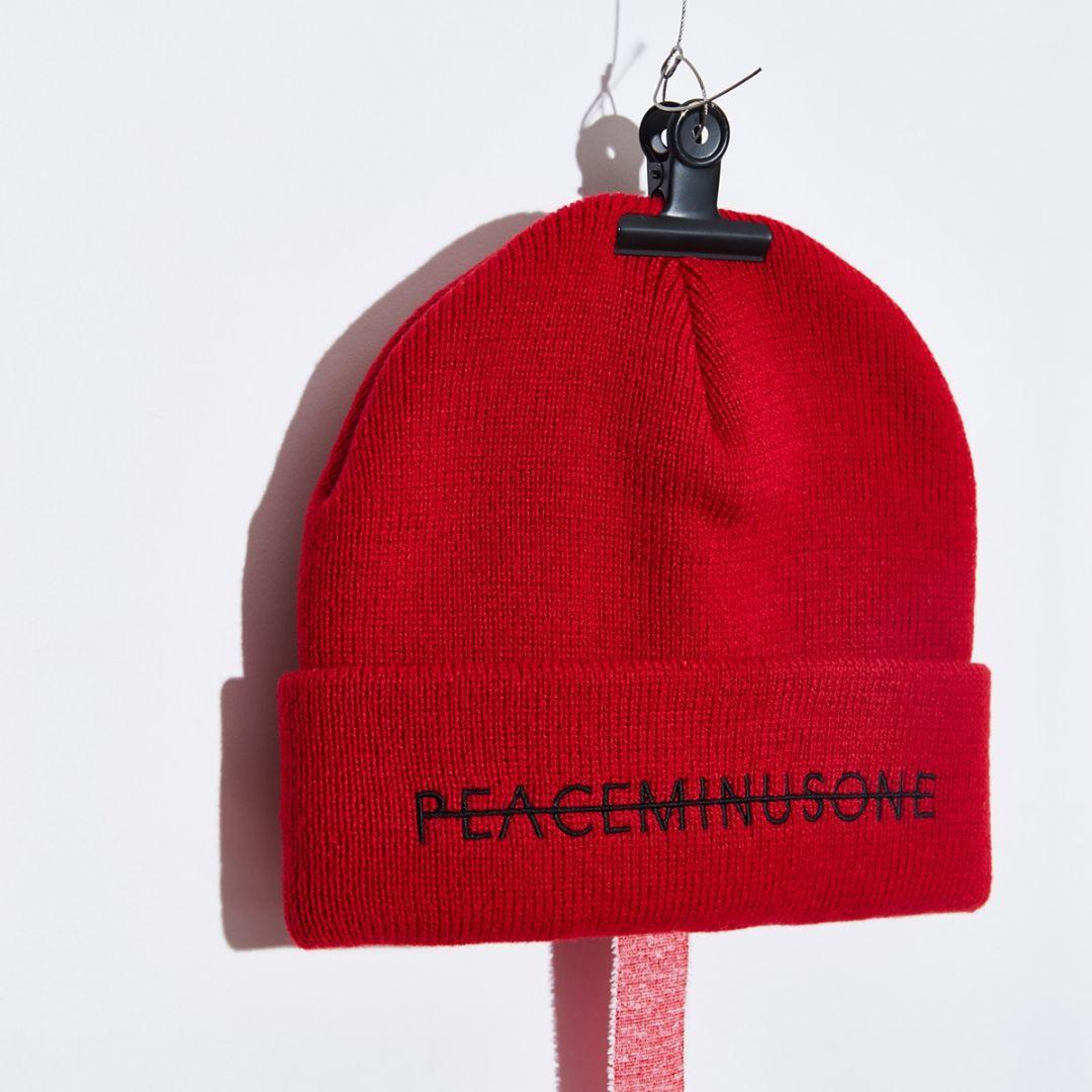 本物 ニットキャップ PEACEMINUSONE G-dragon CDG