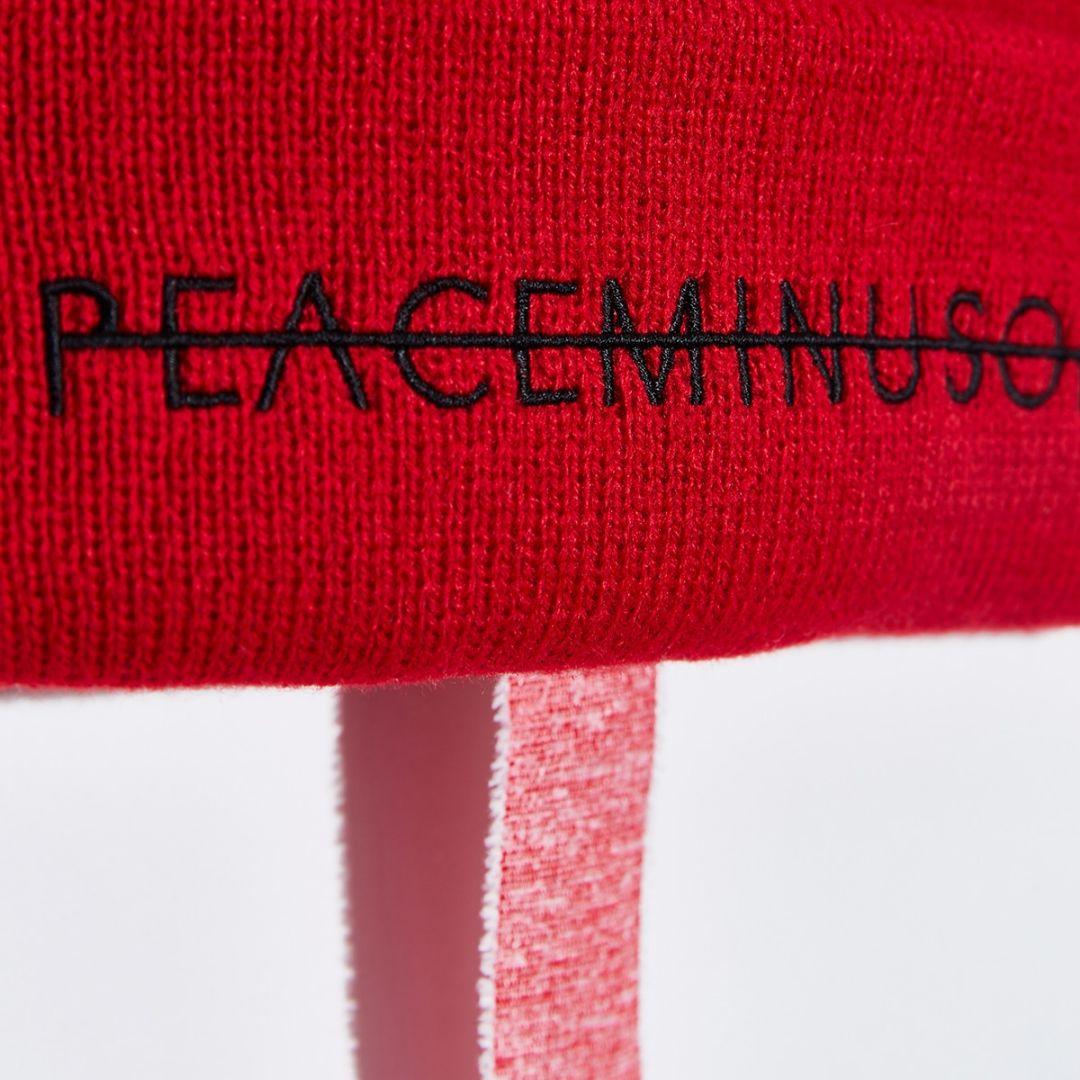 本物 ニットキャップ PEACEMINUSONE G-dragon CDG
