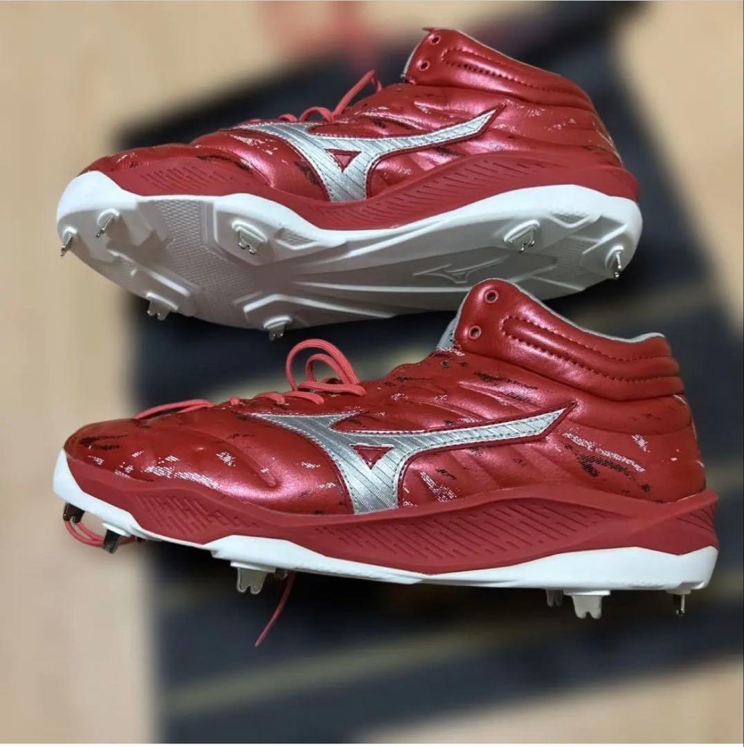 【D1】Mizunoスパイクシューズ　インソール付き