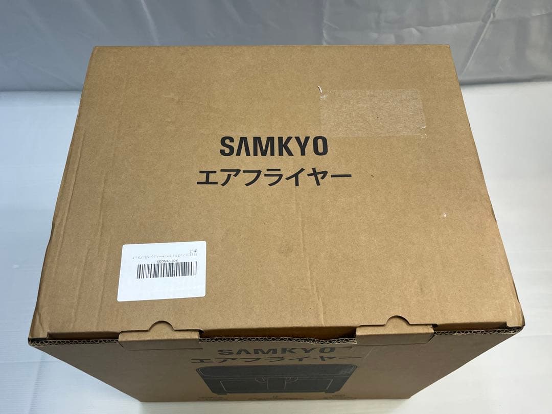 SAMKYO エアフライヤー F60 ブラック 2~6人 ノンフライヤー