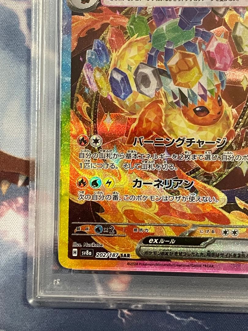 テラスタルフェス ブースターex　SAR　PSA10