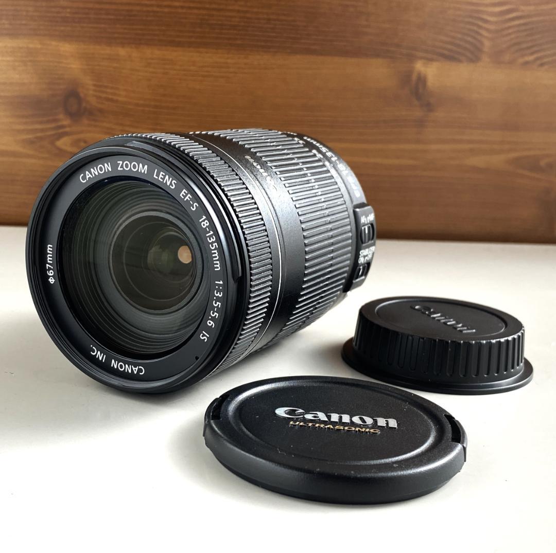 きれい キヤノン Canon EF-S 18-135mm F3.5-5.6 IS
