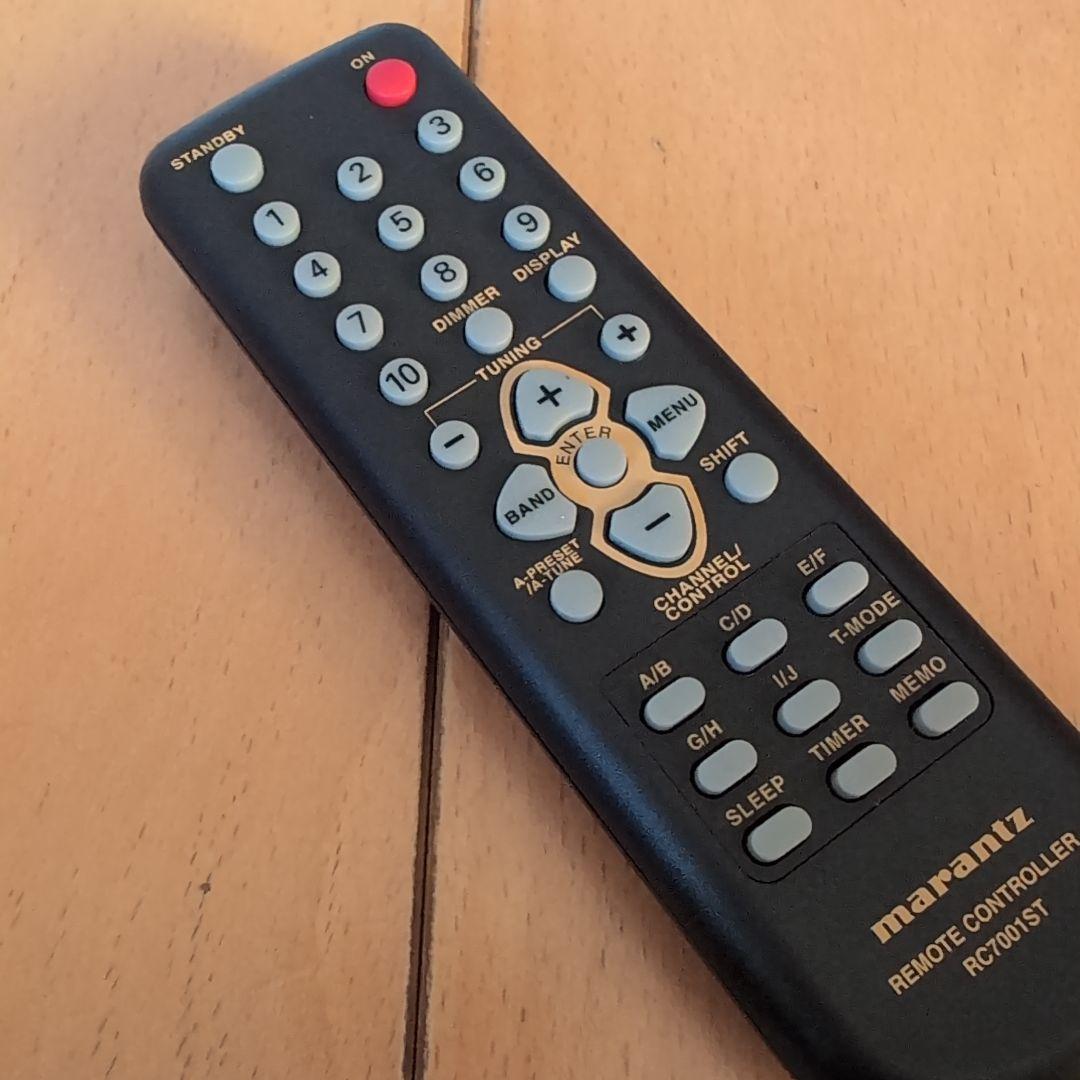 【値下げ】Marantzマランツ　チューナー　ST7001　純正リモコン付