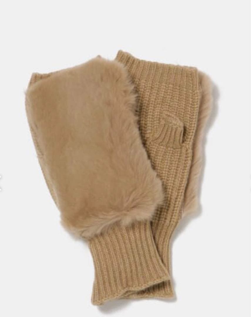 ドゥーズィエムクラス購入 ALPO/アルポ ファーミトン 手袋 キャメル