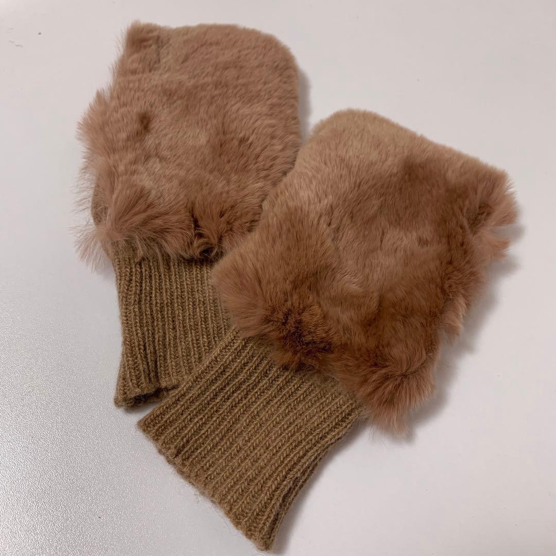 ドゥーズィエムクラス購入 ALPO/アルポ ファーミトン 手袋 キャメル