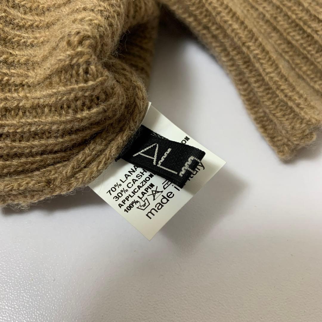 ドゥーズィエムクラス購入 ALPO/アルポ ファーミトン 手袋 キャメル