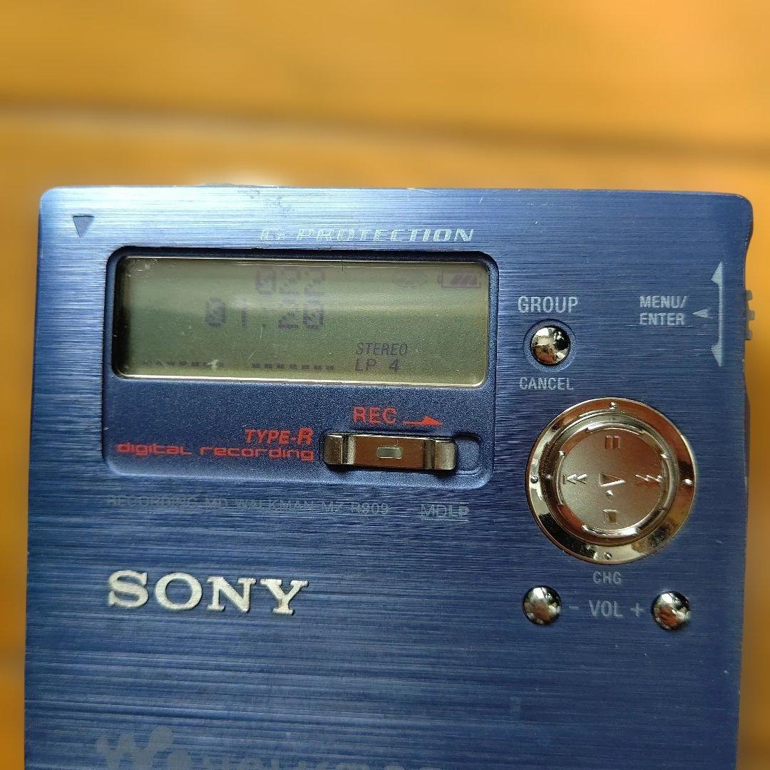 SONY ポータブルMDヘッドホンレコーダー MD-R909
