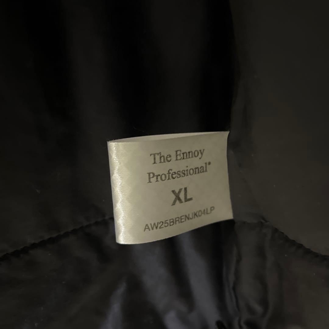 ENNOY エンノイ PADDED NYLON COACH JACKET