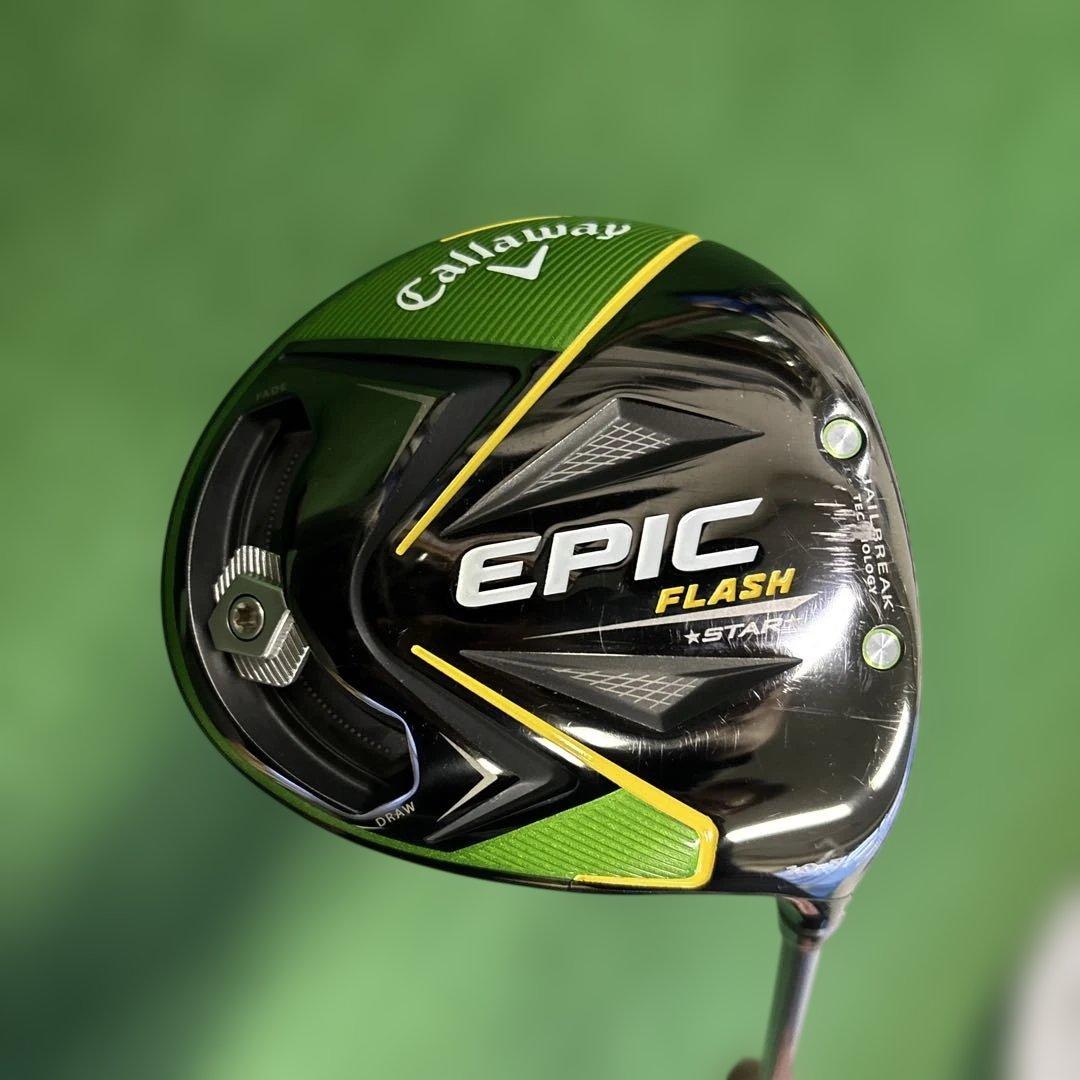 エピック　キャロウェイ　ドライバー　EPIC FLASH ヘッドカバー有り。