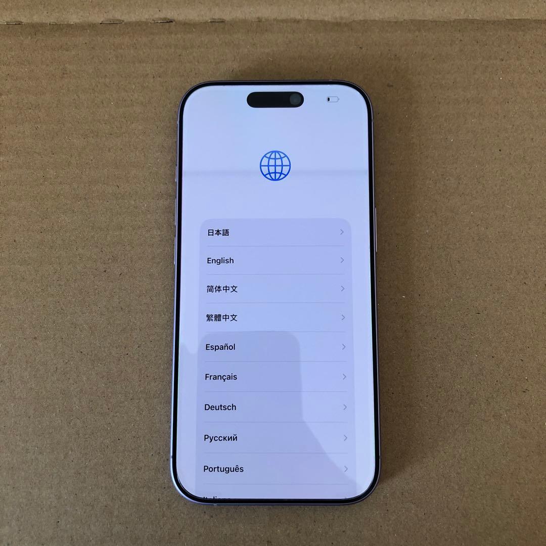 新古品 iPhone 17 256GBラベンダー MG6A4J/A