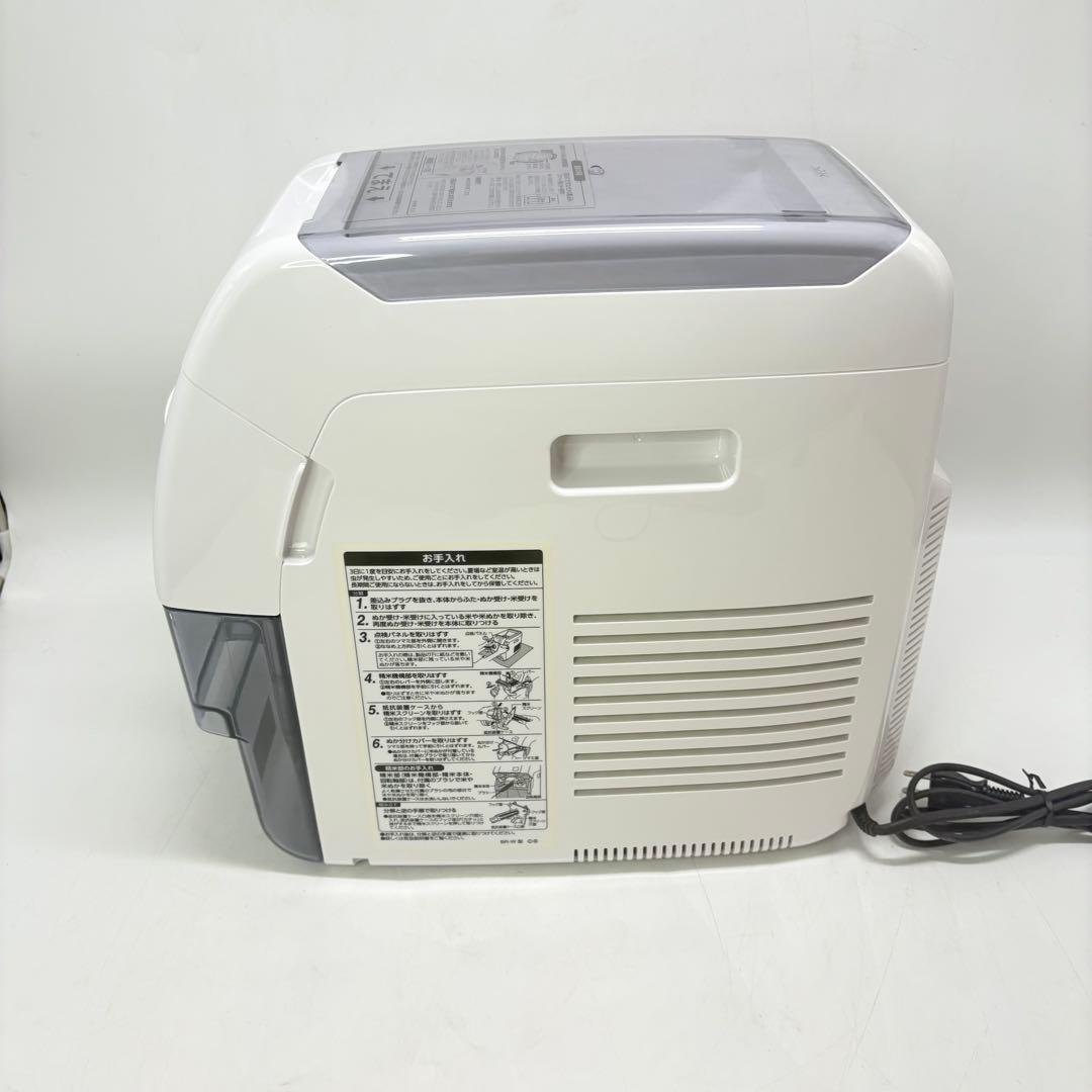 【美品・動作良好】象印 家庭用 精米機 つきたて風味 BR-WA10 ホワイト
