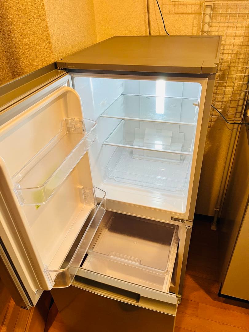 【美品】(23区内配送相談)シャープ 冷蔵庫 SJ-D16G-S 152L