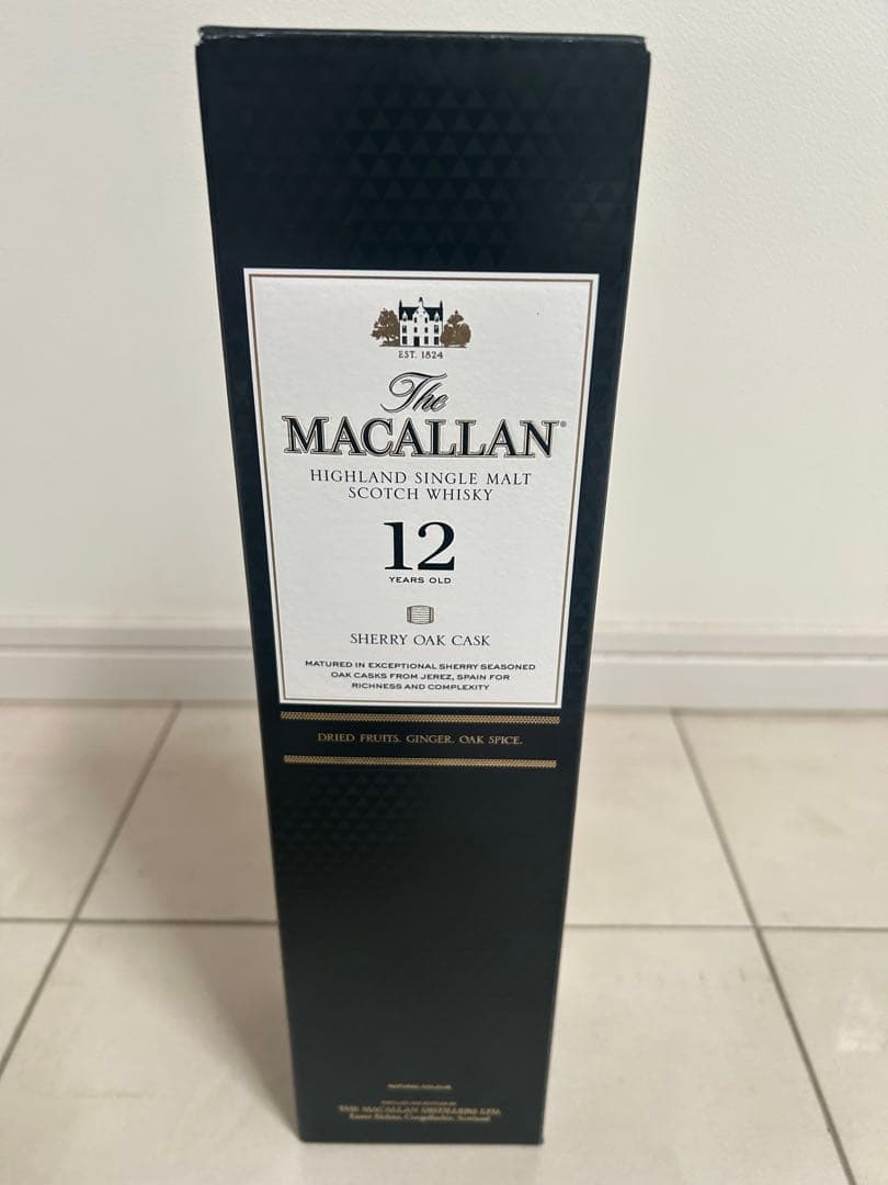 The Macallan 12年シングルモルトウイスキー 700ml 新品未開封