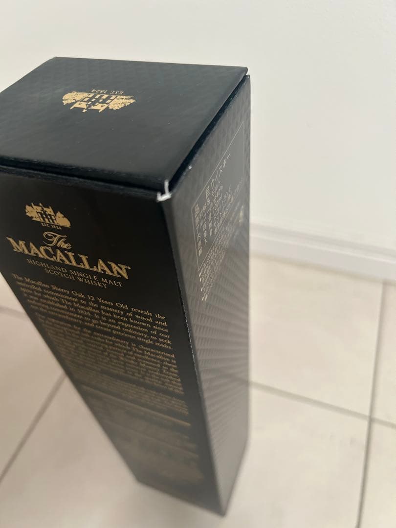 The Macallan 12年シングルモルトウイスキー 700ml 新品未開封