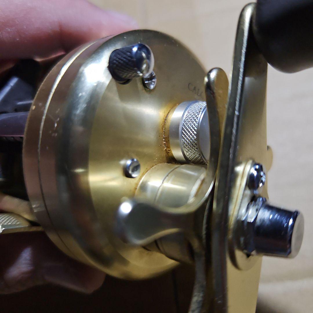 v*e様 SHIMANO CALCUTTA リール ゴールド