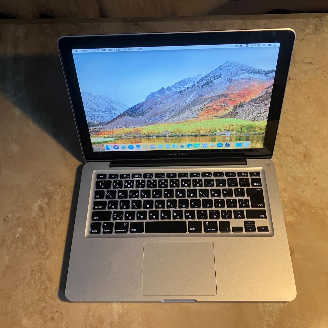 【値下げ、美品】MacBook Pro 13インチ Mid2010 バッテリ正常