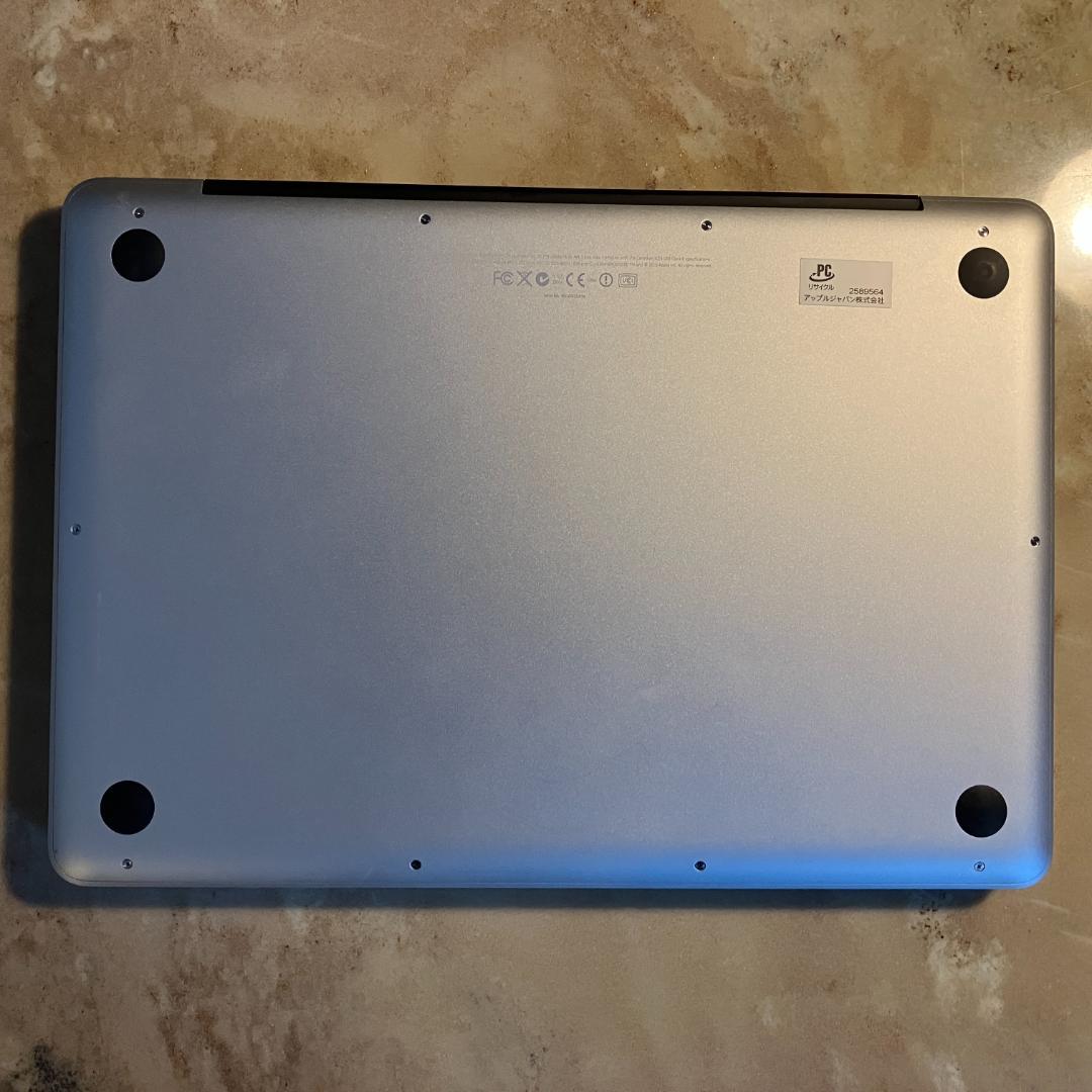 【値下げ、美品】MacBook Pro 13インチ Mid2010 バッテリ正常
