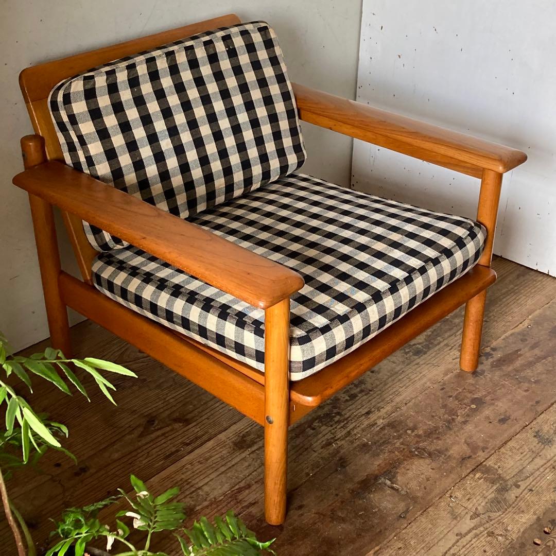 国産ヴィンテージ コスガ シングルソファ ミッドセンチュリー 北欧インテリア