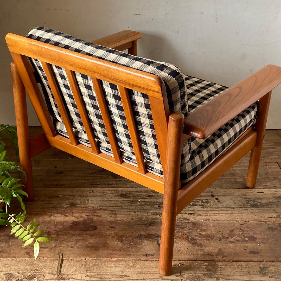 国産ヴィンテージ コスガ シングルソファ ミッドセンチュリー 北欧インテリア