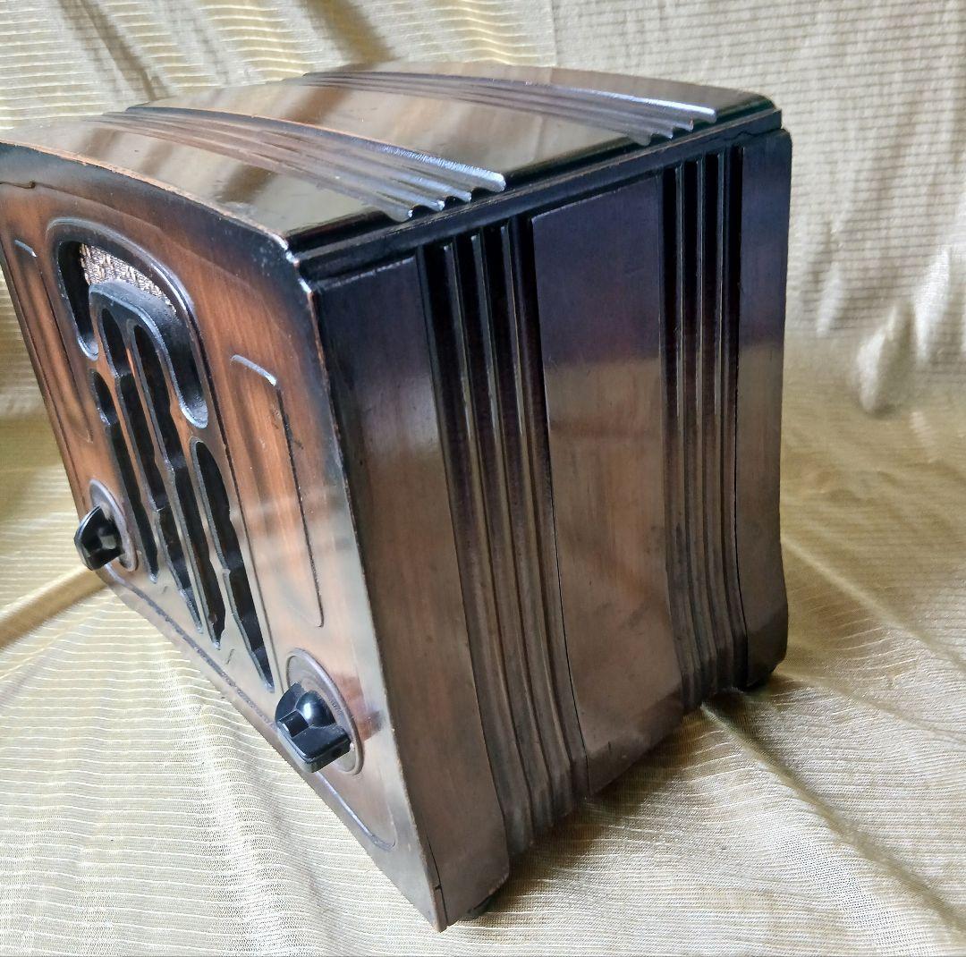 昭和レトロ ナショナル 真空管ラジオ「ジャンク」