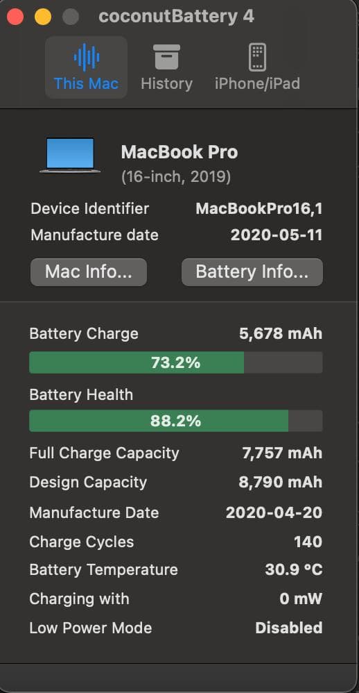 【おまけ付】MacBook Pro 16 2019 16GB 512GB