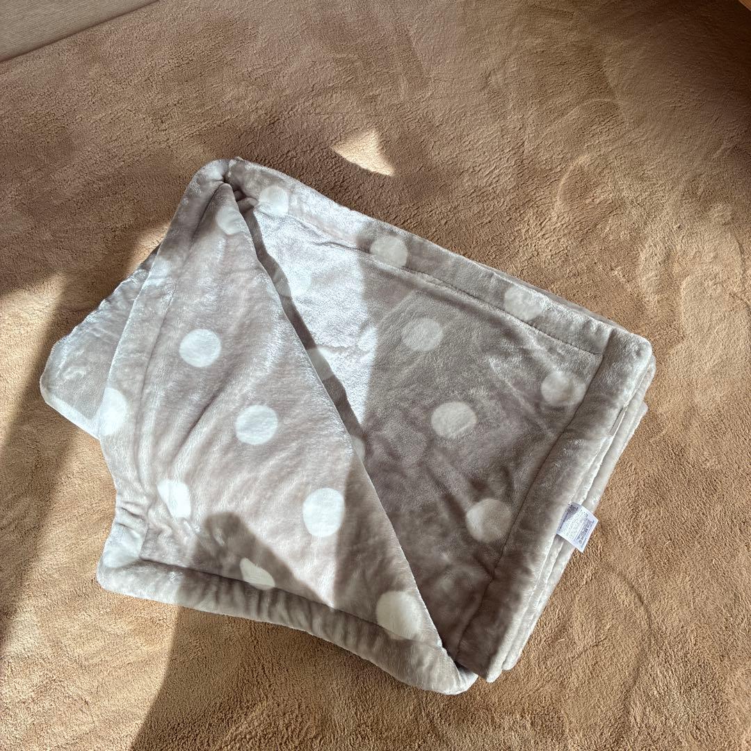 マタノアツコ　リバーシブルケット　合せ毛布　シルエット猫　シングル　西川