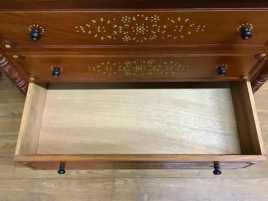 モフ☆管369☆ヨーロピアンヴィンテージ☆象嵌細工☆ライティングビューロー