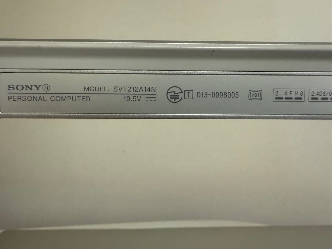 Windowsデスクトップ SONY. VAIO Tap 21