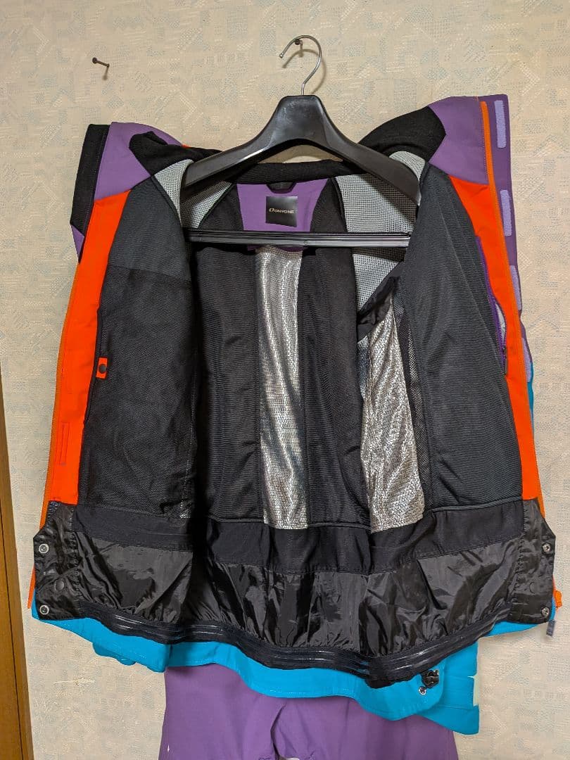 スキーウェア 男性用 紫青