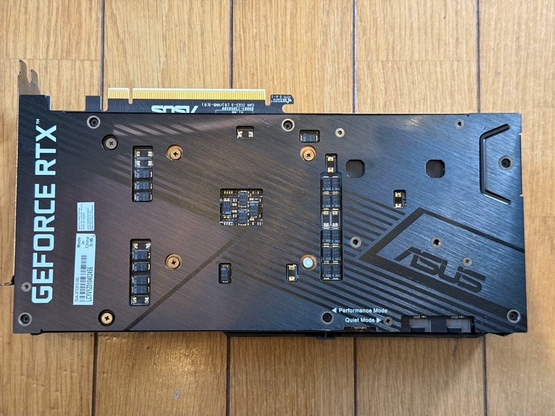 グラフィックボード・グラボ・ビデオカード ASUS GeForce RTX3070 DUAL-RTX3070-O8G