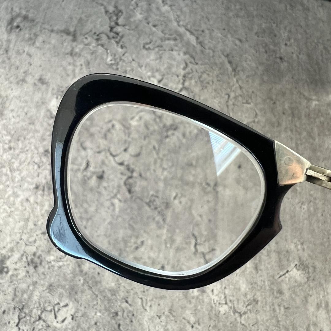 希少品 ヴィンテージ 折り畳み式 ルーペ 虫眼鏡 ブラック アンティーク