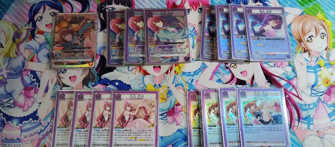 ユニアリ引退品 アイドルマスター紫 アルストロメリア＋デッキケース