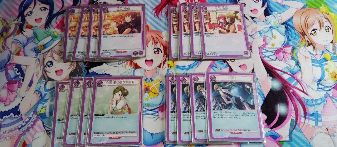 ユニアリ引退品 アイドルマスター紫 アルストロメリア＋デッキケース