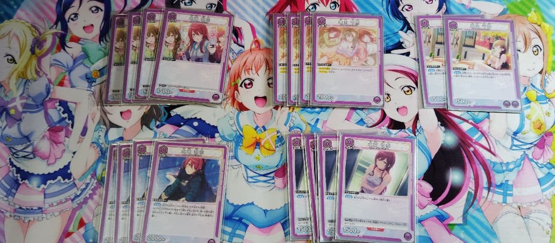 ユニアリ引退品 アイドルマスター紫 アルストロメリア＋デッキケース