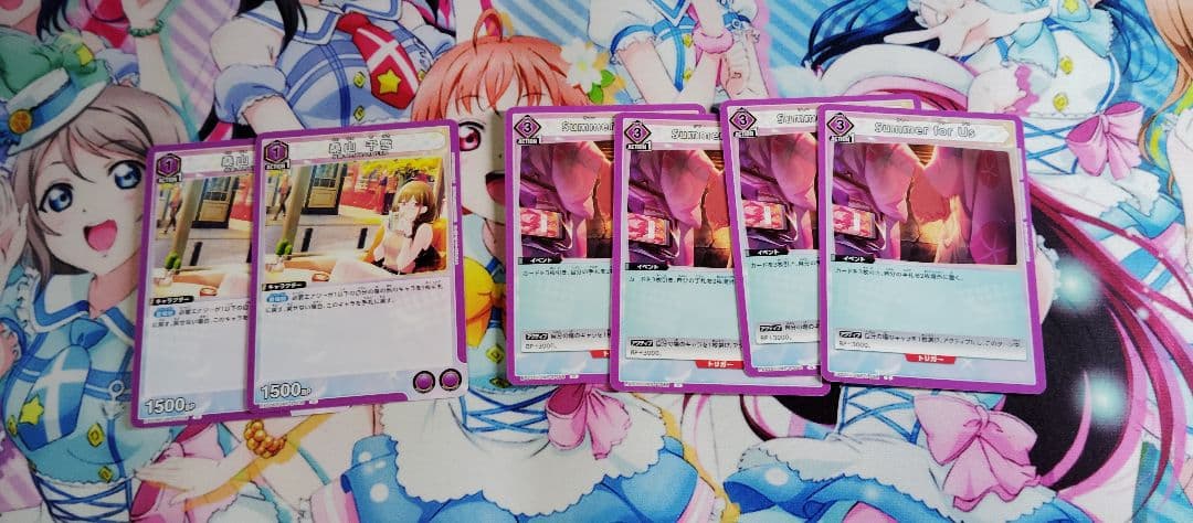 ユニアリ引退品 アイドルマスター紫 アルストロメリア＋デッキケース