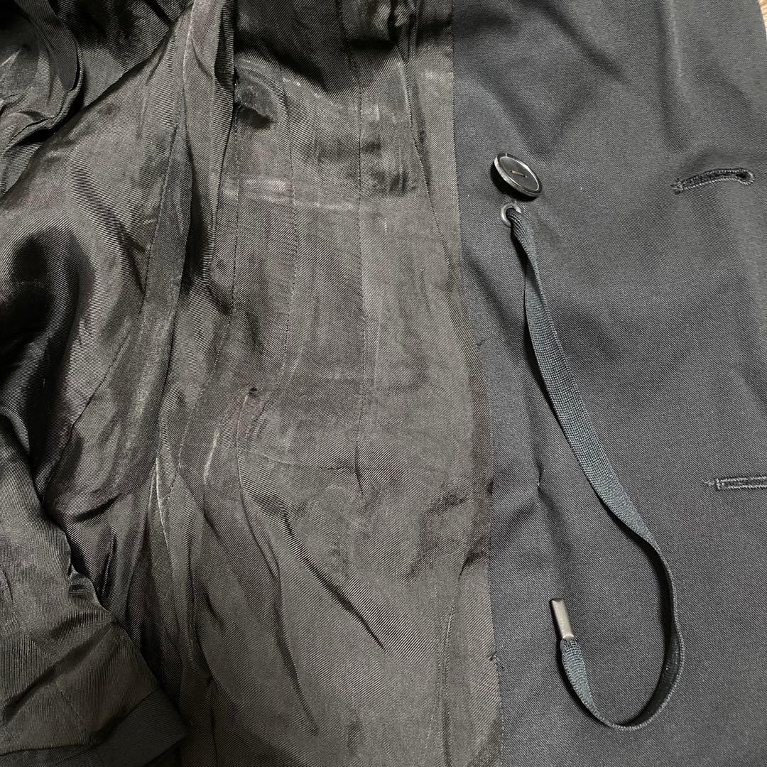 GAULTIER ブラック テーラードジャケット 52