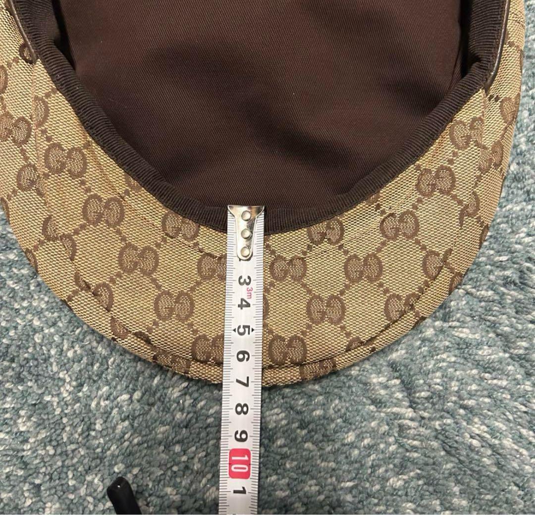 GUCCI グッチ　ハンチング　GG柄　美品