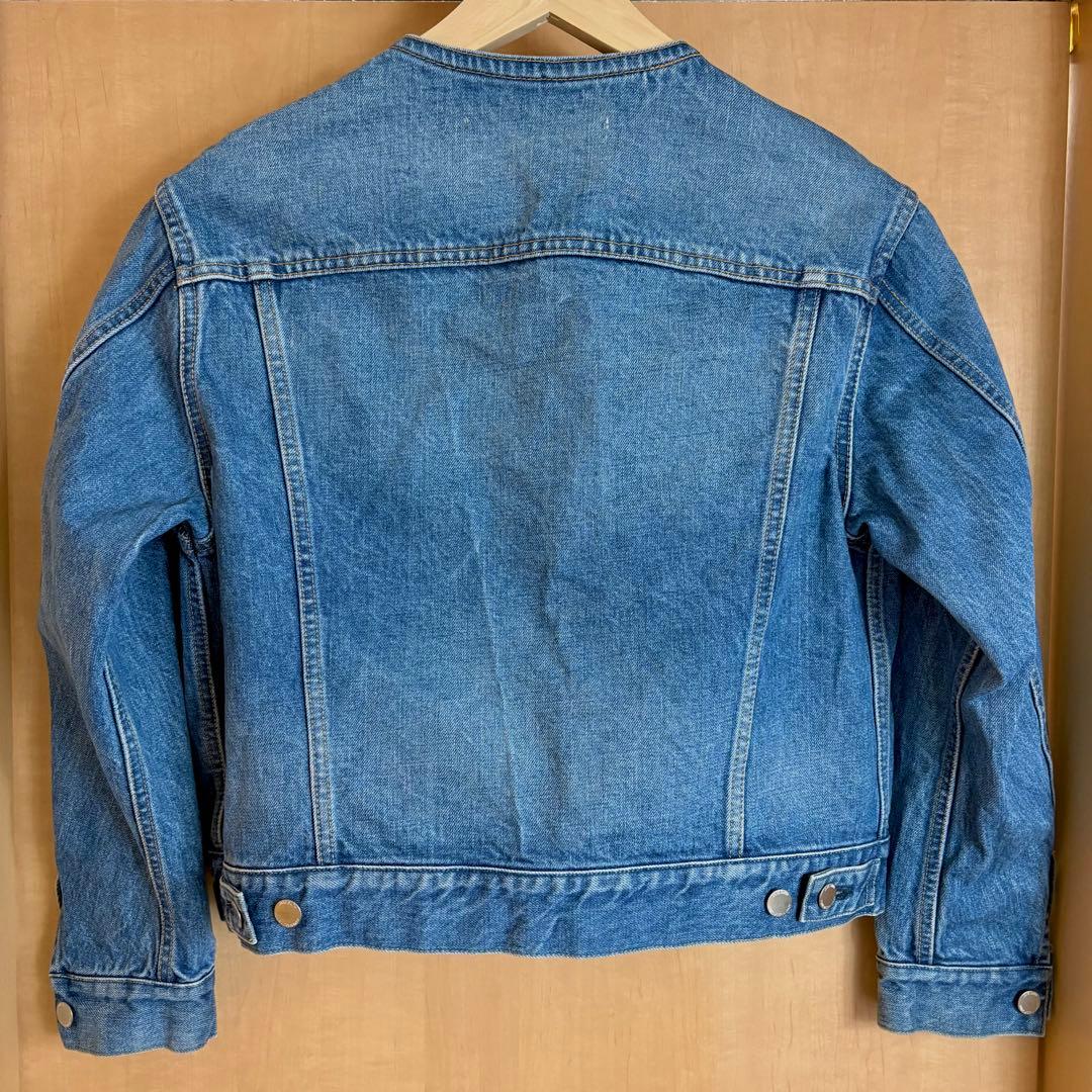 JANE SMITH × Plage 別注 ノーカラー デニムジャケット 36