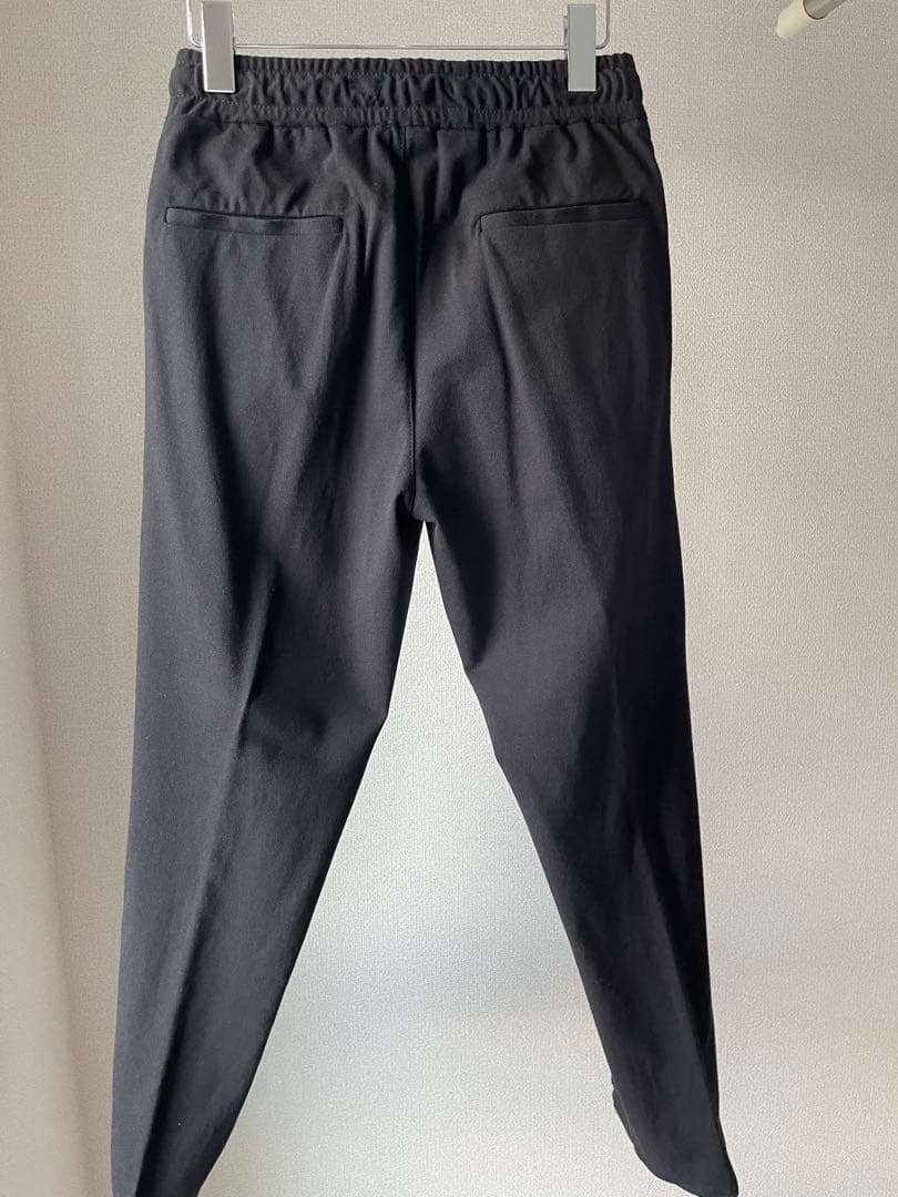 【美品】CIRCOLO 1901 チルコロ コットンピケ パンツ 黒 44