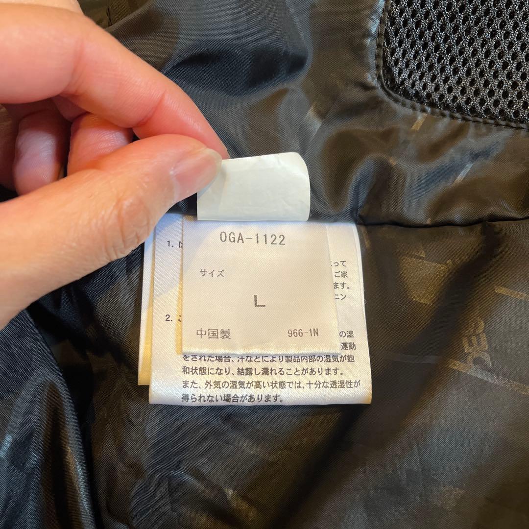 DESCENTE × OGASAKA スキーウェア 上下 青と白のチェック柄