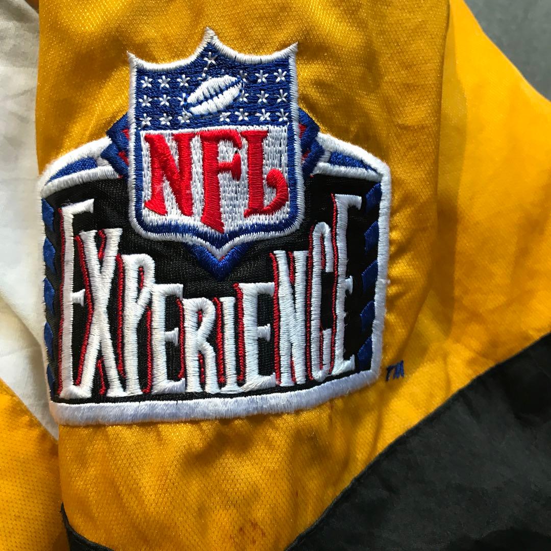 90s PRO PLAYER Steelers ナイロンジャケット 中綿