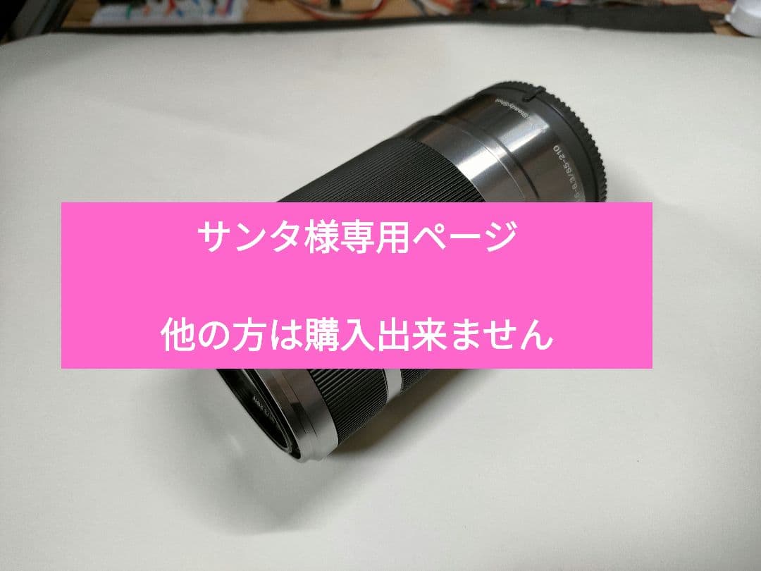 サンタ SONY SEL16F28 広角　SEL55210望遠セット