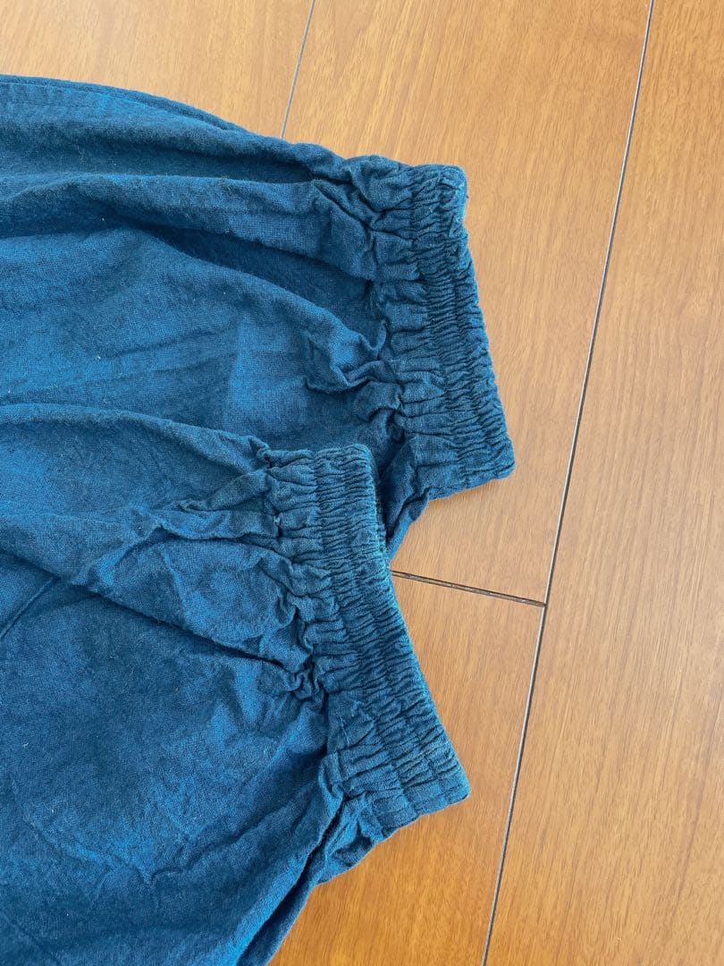 ぬうぬうさん専用 / ヂェン先生の日常着　太極拳パンツ/ ネイビー