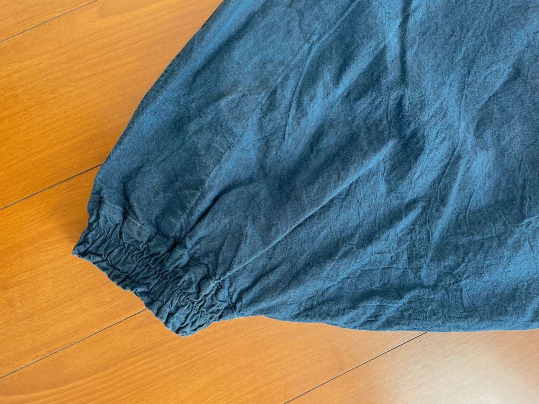 ぬうぬうさん専用 / ヂェン先生の日常着　太極拳パンツ/ ネイビー