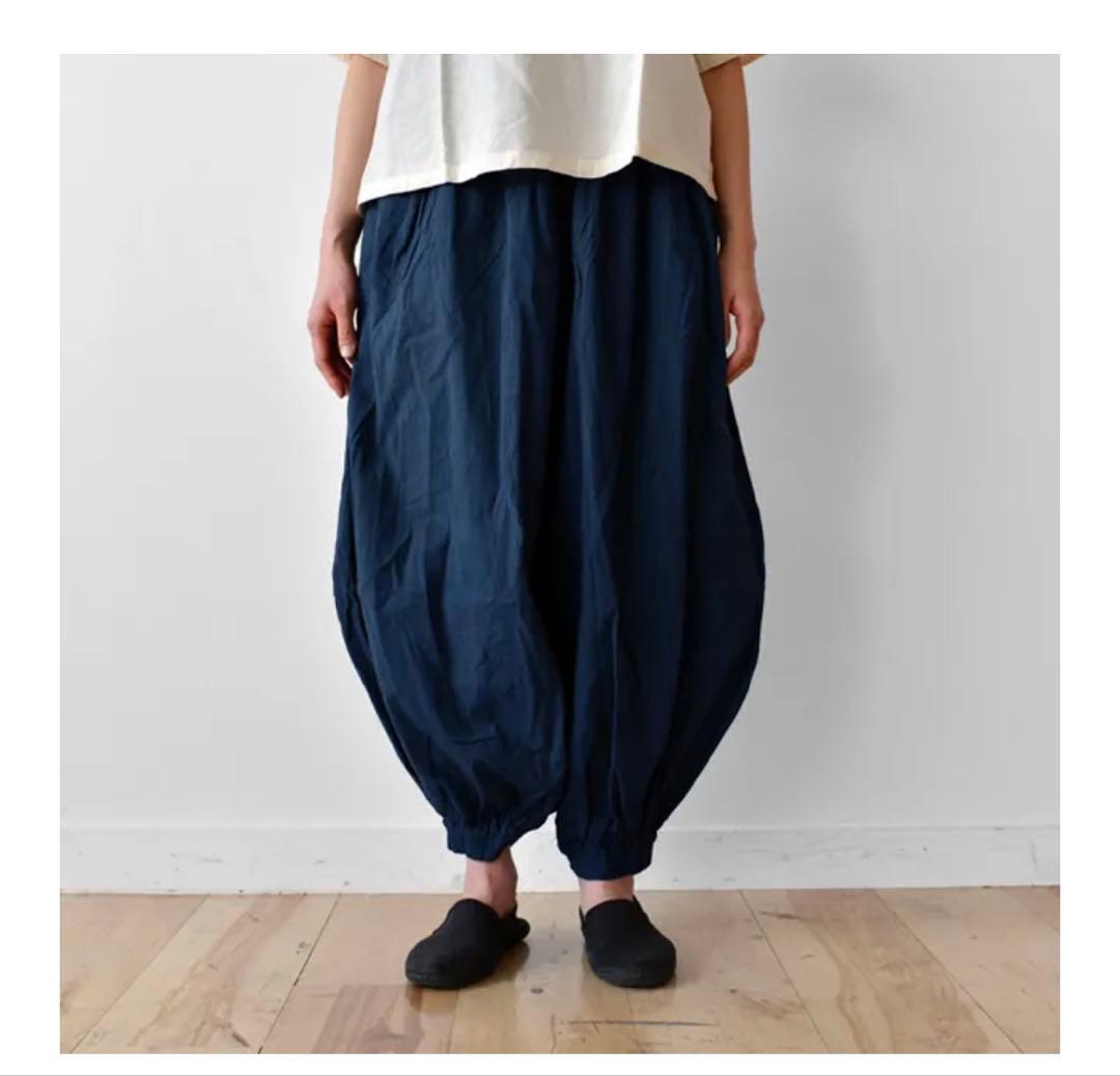 ぬうぬうさん専用 / ヂェン先生の日常着　太極拳パンツ/ ネイビー