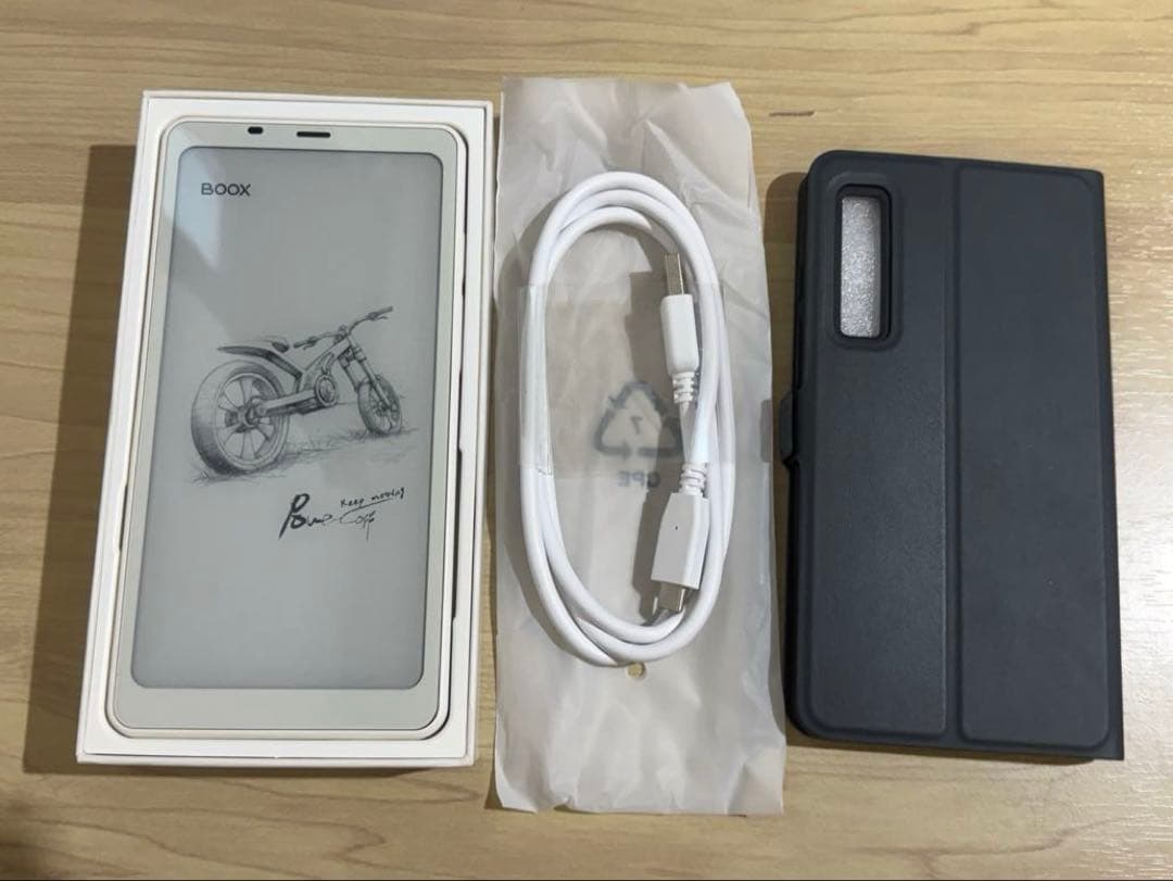 BOOX Palma ホワイト　未使用のケース付き